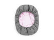 Immagine di Stokke Newborn Set per Nomi con tessile double-face bianco/grigio-rosa