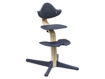 Immagine di Stokke sedia Nomi faggio naturale-navy blu - Seggioloni pappa