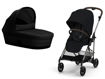 Immagine di Cybex Gold duo Melio moon black - Passeggini trio e duo
