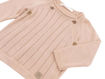 Immagine di Bamboom maglia incrociata trattini Knitted rosa 467 tg 1 mese