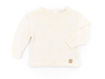 Immagine di Bamboom maglia aperta dietro mini pom-pom Knitted bianco 463 tg 1 mese