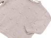Immagine di Bamboom maglia aperta dietro mini pom-pom Knitted cammello 463 tg 6 mesi
