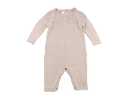 Immagine di Bamboom tutina con apertura dietro Knitted cammello 472 tg 1 mese - Tutine