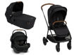 Immagine di Nuna trio Triv next con Arra next i-Size caviar - Passeggini trio e duo