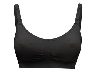 Immagine di Medela reggiseno gravidanza allattamento Keep Cool ultra nero tg S - Intimo e notte mamma