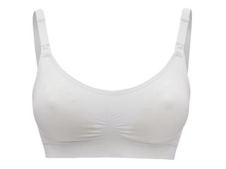 Immagine di Medela reggiseno gravidanza allattamento Keep Cool ultra bianco tg S - Intimo e notte mamma