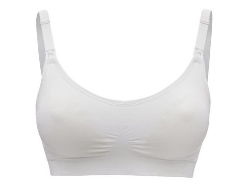 Immagine di Medela reggiseno gravidanza allattamento Keep Cool ultra bianco tg S - Intimo mamma