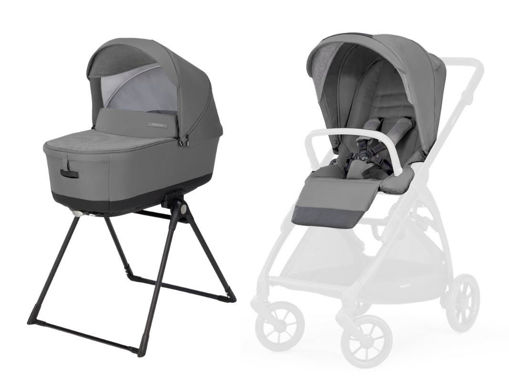 Immagine di Inglesina Sistema Duo Electa senza telaio chelsea grey - Navicelle