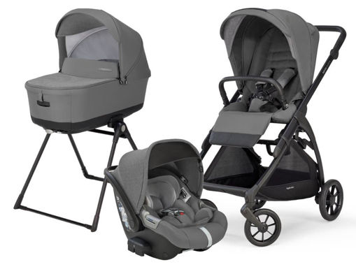 Immagine di Inglesina Sistema Quattro Electa + Cab chelsea grey - Passeggini trio e duo