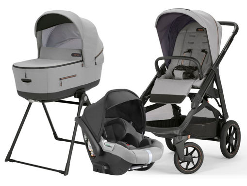 Immagine di Inglesina Sistema Quattro Aptica XT + Darwin i-Size horizon grey - Passeggini trio e duo