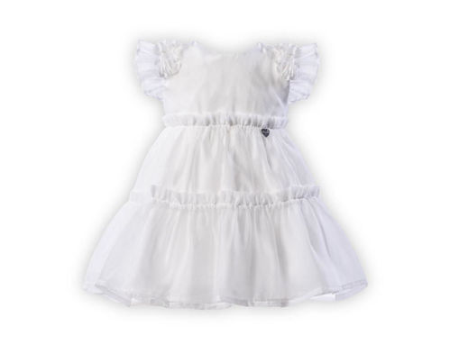 Immagine di Alice Pi abito in organza beige S23-1104 tg 6 mesi - Vestiti