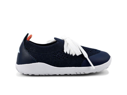 Immagine di Bobux scarpa Step Up Play Knit navy + orange tg 18 - Scarpine neonato