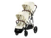 Immagine di Cybex passeggino doppio Gazelle S tpe-seashell beige - Passeggini gemellari