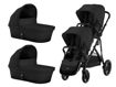 Immagine di Cybex passeggino gemellare Gazelle S + 2 navicelle black-moon black - Passeggini gemellari