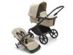 Immagine di Bugaboo duo Fox Cub completo black/desert beige-desert beige - Passeggini trio e duo