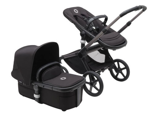 Immagine di Bugaboo Fox 5 completo graphite/midnight black-midnight black - Passeggini trio e duo