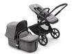 Immagine di Bugaboo Fox 5 completo black/grey melange-grey melange - Passeggini trio e duo