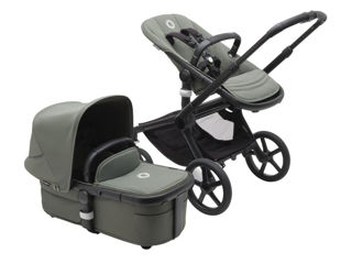 Immagine di Bugaboo Fox 5 completo black/forest green- forest green - Passeggini duo