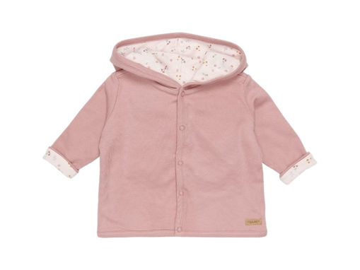 Immagine di Little Dutch giacca reversibile fiorellini rosa tg 1-2 mesi - Capi spalla