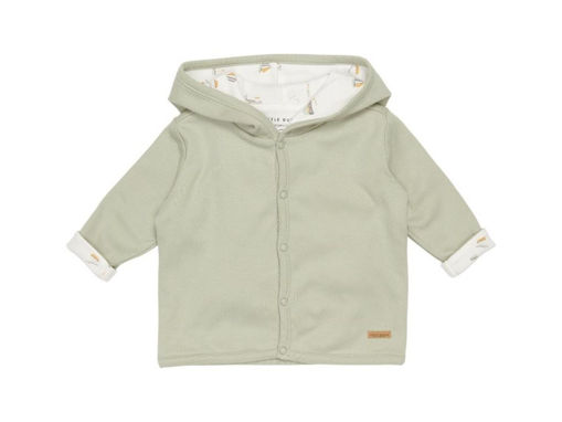 Immagine di Little Dutch giacca reversibile Sailors Bay oliva tg 1-2 mesi - Capi spalla
