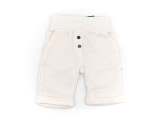 Immagine di Bamboom bermuda muslin bianco 447 tg 3 mesi - Pantaloni