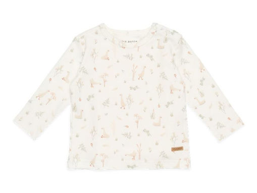 Immagine di Little Dutch maglietta maniche lunghe Little Goose Bianco tg 2-3 mesi - T-Shirt e Top