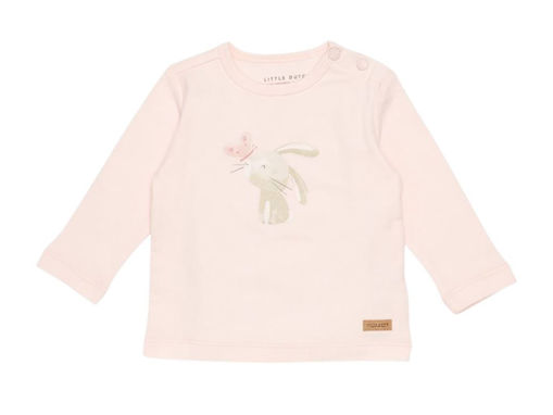 Immagine di Little Dutch maglietta maniche lunghe Bunny Butterfly Rosa tg 2-3 mesi - Maglie
