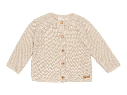 Immagine di Little Dutch cardigan in maglia Sabbia tg 2-3 mesi - Giubbini