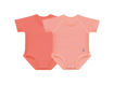 Immagine di J BIMBI body taglia unica 0-36 2 pz corallo - Intimo bimbo