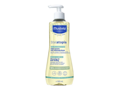 Immagine di Mustela olio bagno Stelatopia 500 ml - Creme bambini