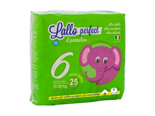 Immagine di Lallo Perfect pannolini Extra Large 15-30 kg 25 pz - Pannolini