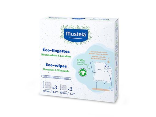 Immagine di Mustela salviette riutilizzabili 6 pz - Creme bambini