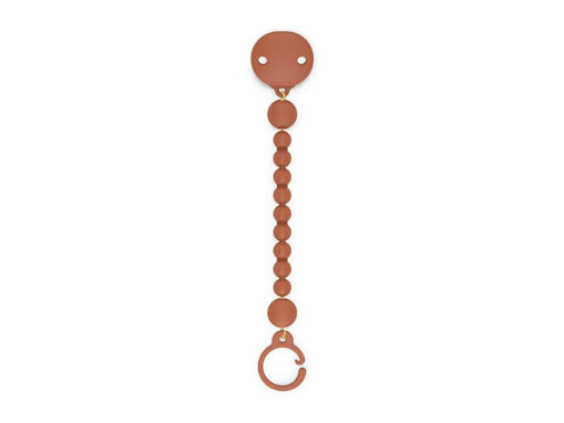 Immagine di Suavinex portaciuccio in silicone Colour Essence orange sunset - Catenelle Portaciuccio Suavinex