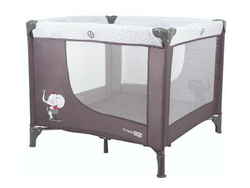 Immagine di FreeON box quadrato Playpen grigio-bianco - Box e girelli