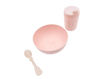 Immagine di Bamboom First Meal Set (scodella, bicchiere con beccuccio e cucchiaio) rosa