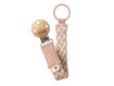 Immagine di Bibs clip portaciuccio Pacifier Ivory/Blush - Portaciuccio e catenelle