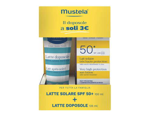 Immagine di Mustela bipack solare 100 ml + latte doposole 125 ml - Creme solari