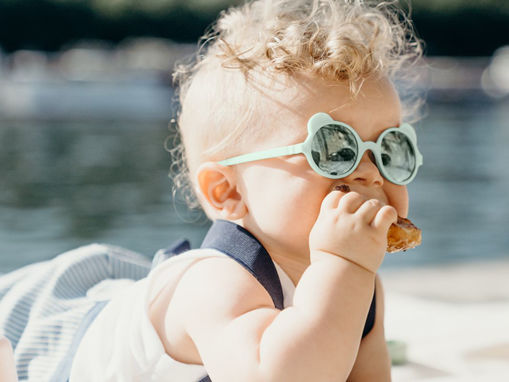 KI ET LA occhiali da sole Ourson 1-2 anni