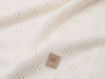 Immagine di Bamboom coperta traforata culla knitted 100 x 75 cm 542 bianco