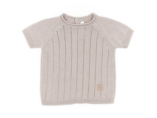 Immagine di Bamboom maglia righe knitted cammello 543 tg 1 mese - T-Shirt e Top