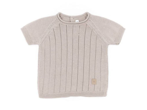 Immagine di Bamboom maglia righe knitted cammello 543 tg 1 mese - Maglie