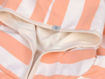 Immagine di Laessig accappatoio poncho block stripes milky peach