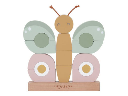 Immagine di Little Dutch farfalla da costruire - Giocattoli in legno Little Dutch