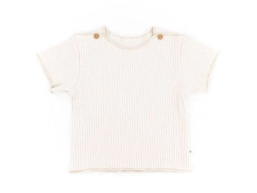 Immagine di Bamboom maglia maniche corte Pure estivo bianco 522 tg 1 mese - T-Shirt e Top