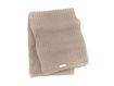Immagine di Bamboom coperta lettino Goffrato bambu organico 140 x 100 cm sabbia scuro - Corredino nanna