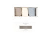 Immagine di Bamboom 3 paia calze a coste in bambù leggero sabbia-panna-azzurro 5293PC tg 0-3 mesi