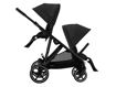 Immagine di Cybex passeggino gemellare Gazelle S + 2 Cloud G3 black-moon black