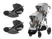 Immagine di Cybex passeggino gemellare Gazelle S + 2 Cloud T silver-lava grey - Passeggini gemellari