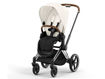 Immagine di Cybex passeggino Priam 4.0 chrome brown-off white - Passeggini