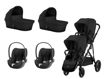 Immagine di Cybex trio gemellare Gazelle S black-moon black